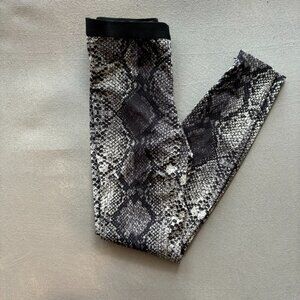REBECCA TAYLOR SNAKESKIN PRINT PANTS SZ 0